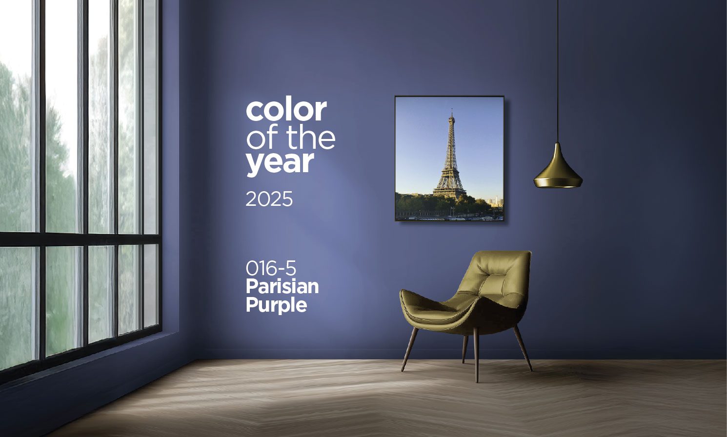 Propan Color of the Year 2025: Parisian Purple