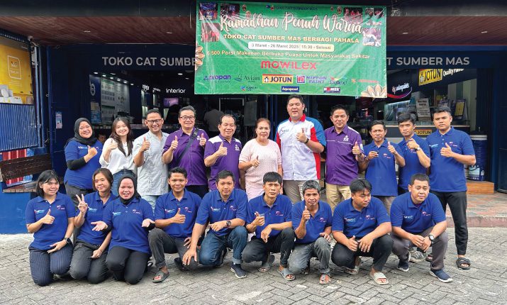 Propan Raya Gandeng Toko Cat Sumber Berbagi Berkah di Bulan Puasa